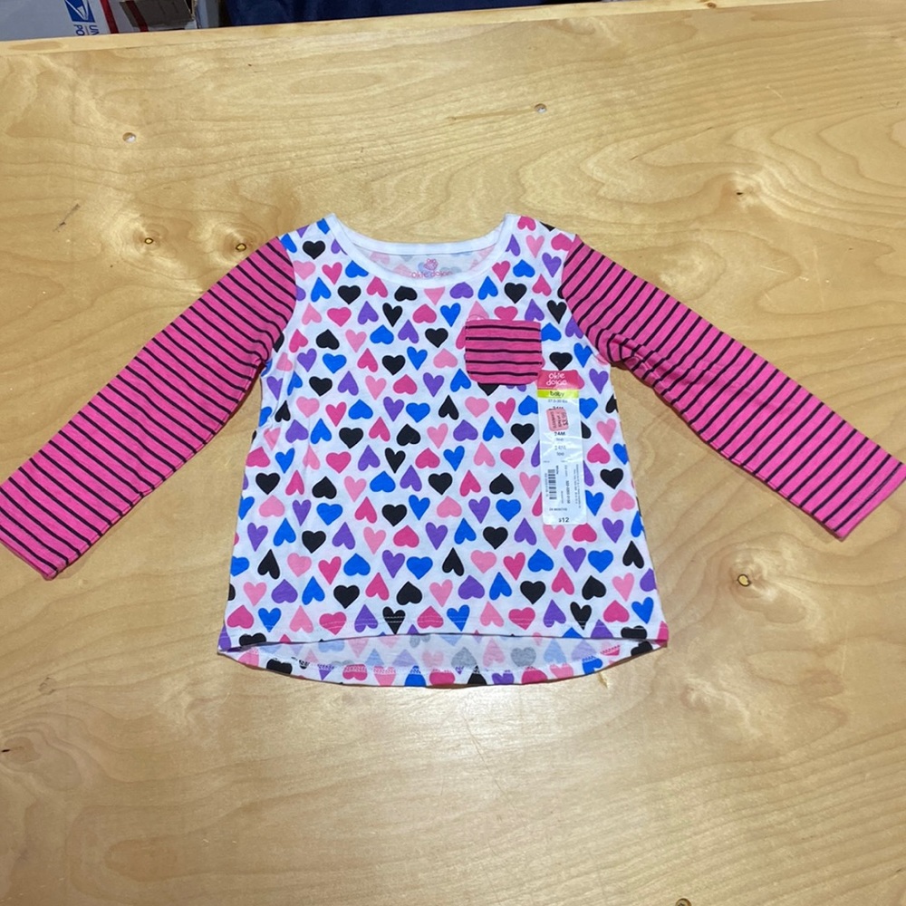 Kids long sleeve tee